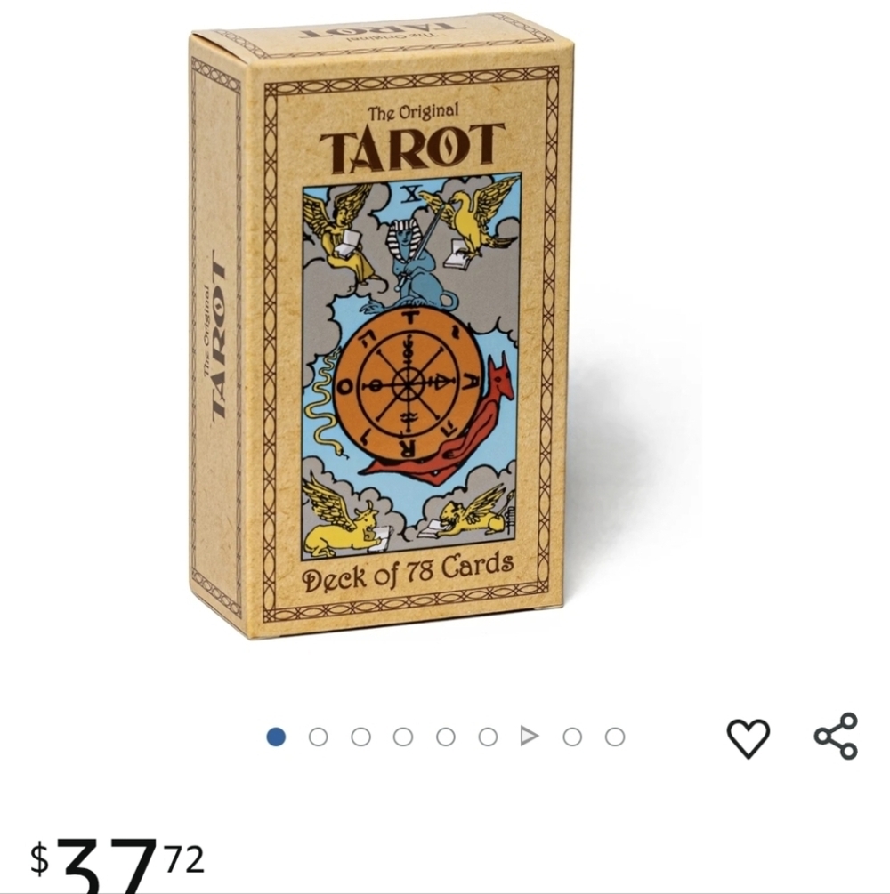 The Original Tarot Deck of 78 Cards